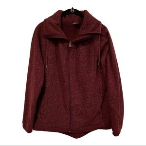 Avia‎ maroon and white speckled pull over